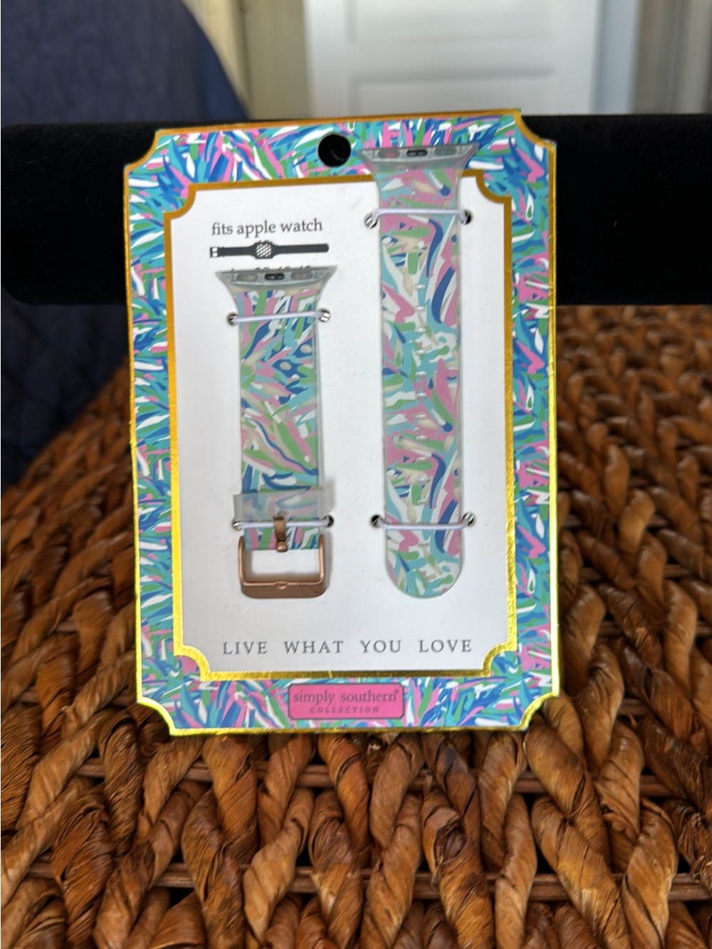 Simply Southern Pastel Abstract Apple Watch Band - Picture 6 of 7